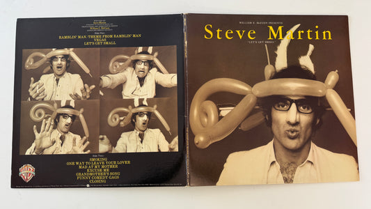 Steve Martin Let's Get Small Used Vinyl LP VG+\VG