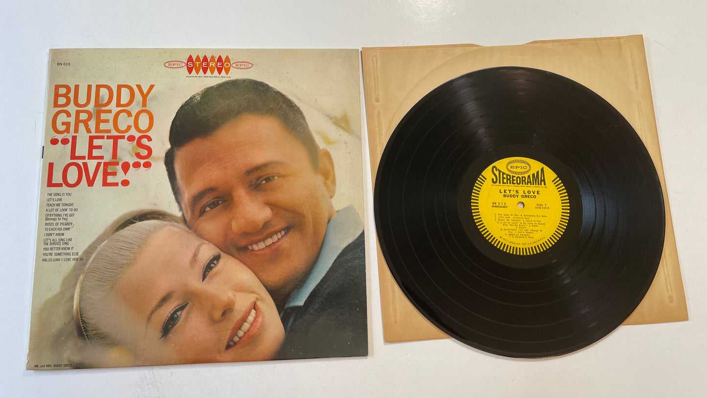 Buddy Greco Let's Love Used Vinyl LP VG+\VG+