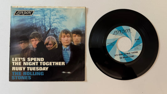 The Rolling Stones Let's Spend The Night Together / Ruby Tuesday Used 45 RPM 7" Vinyl VG+\