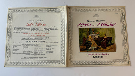 Giacomo Meyerbeer Lieder - Melodies Used Vinyl LP VG+\VG+