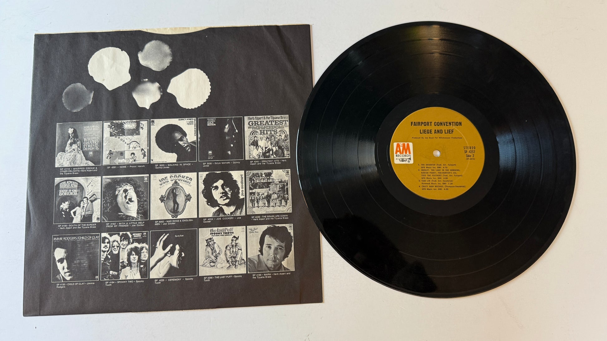 Fairport Convention Liege & Lief Used Vinyl LP VG\VG