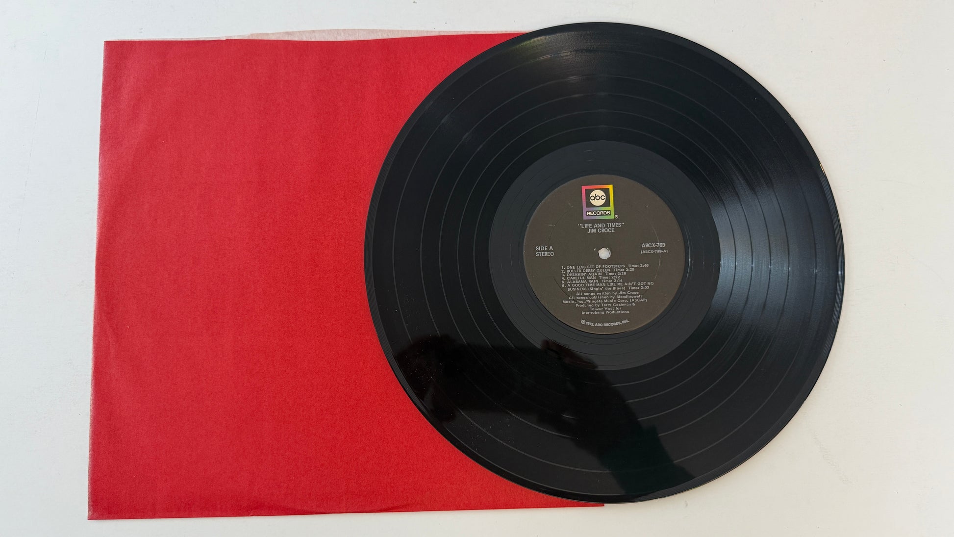 Jim Croce Life And Times Used Vinyl LP VG+\VG