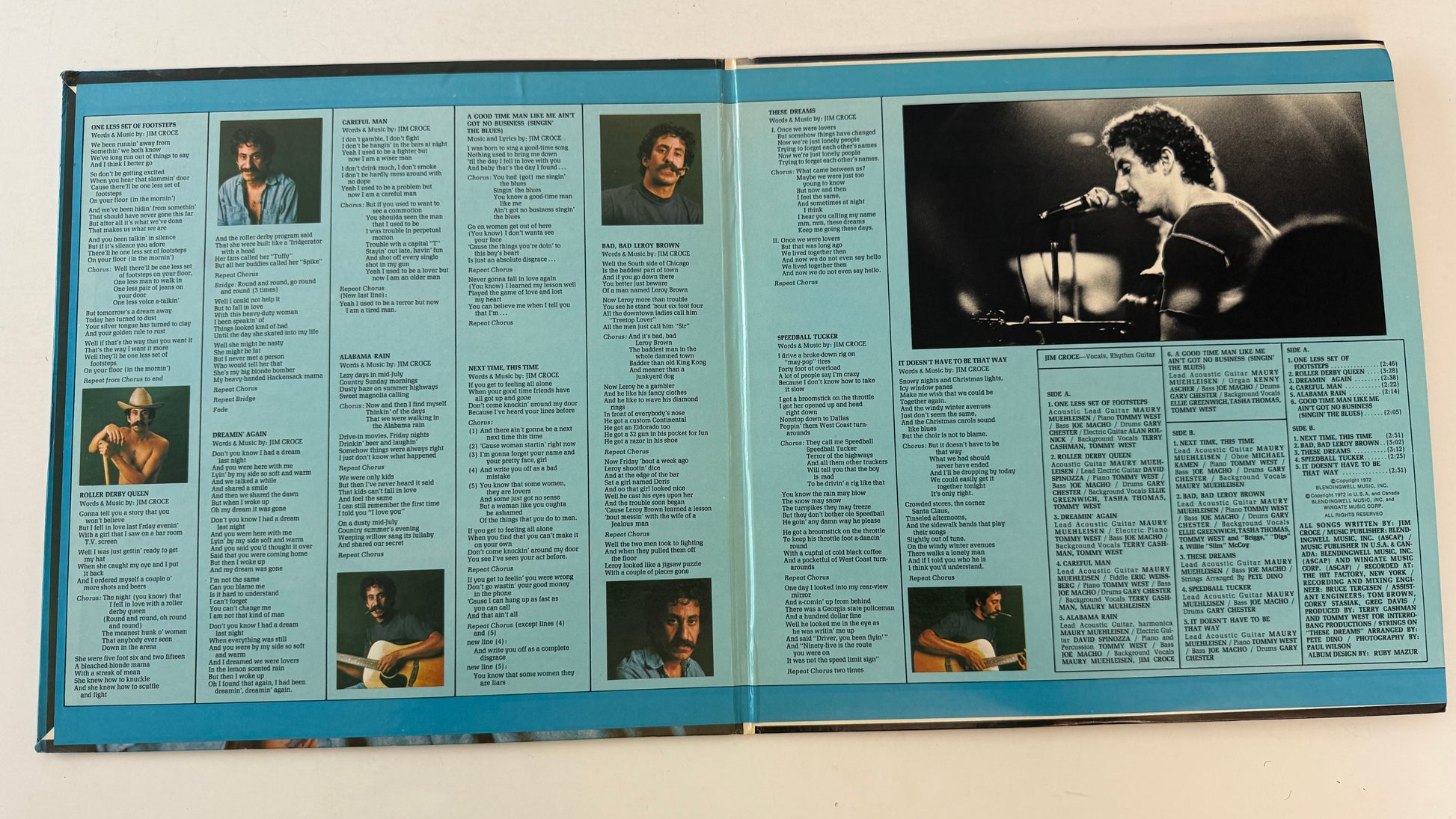 Jim Croce Life And Times Used Vinyl LP VG+\VG