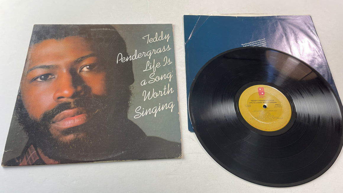 Teddy Pendergrass Life Is A Song Worth Singing Used Vinyl LP VG+\VG
