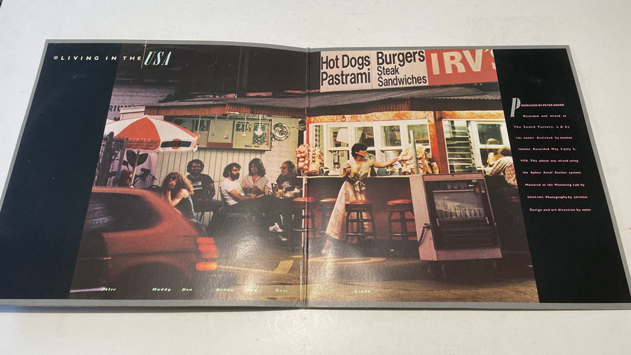 Linda Ronstadt Living In The USA Used Vinyl LP VG+\VG