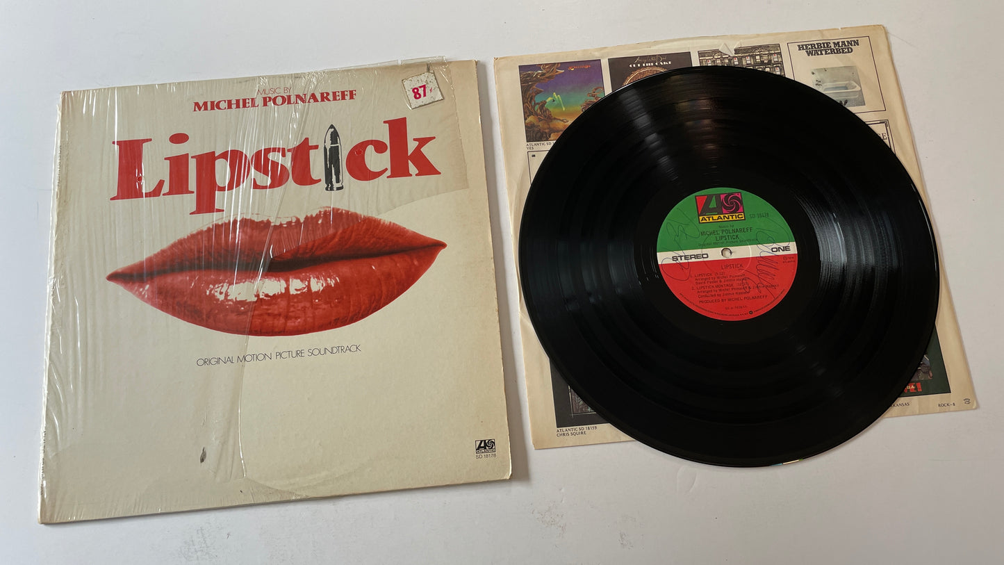 Michel Polnareff Lipstick (Original Motion Picture Sountrack) Used Vinyl LP VG+\VG