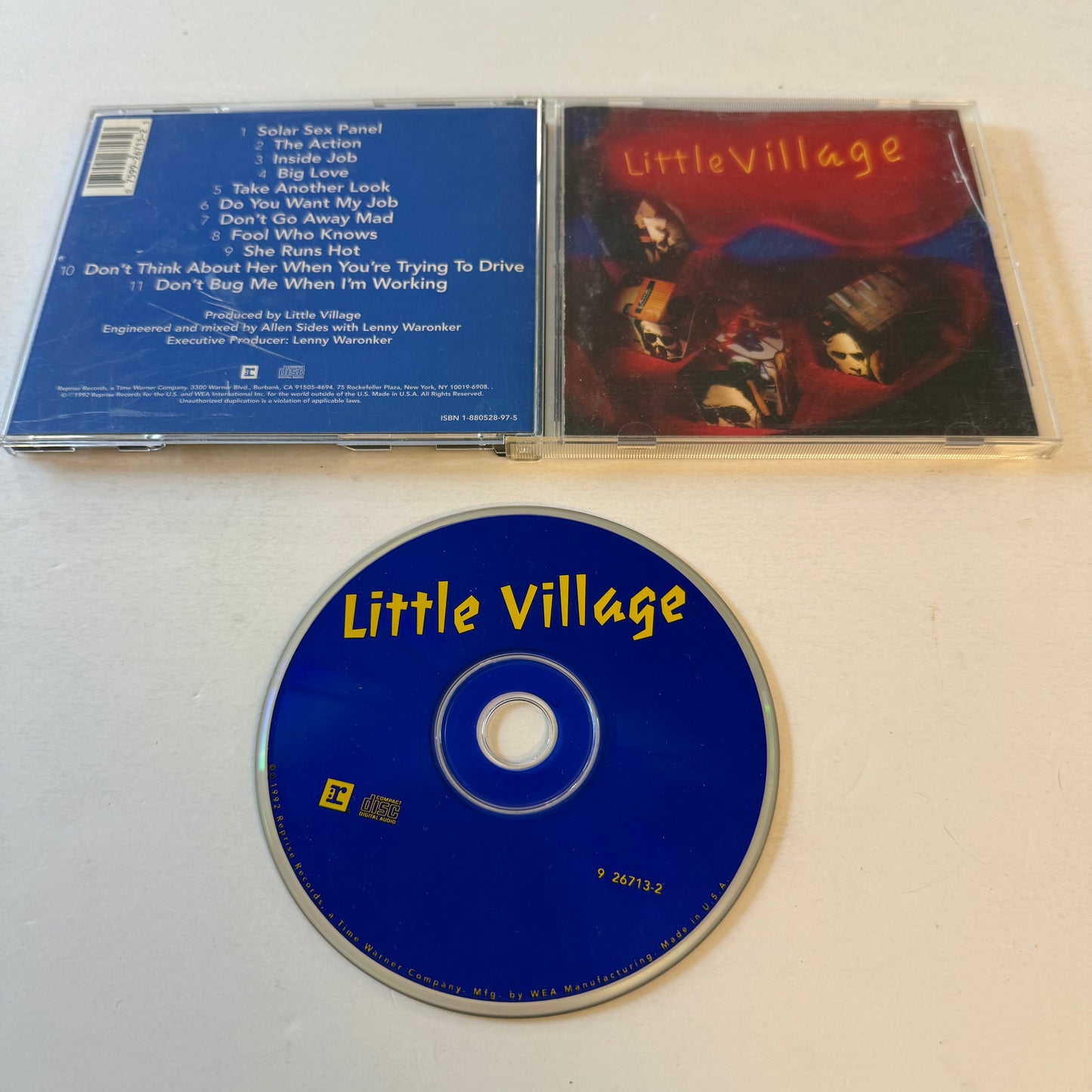 Little Village Little Village Used CD VG+\VG