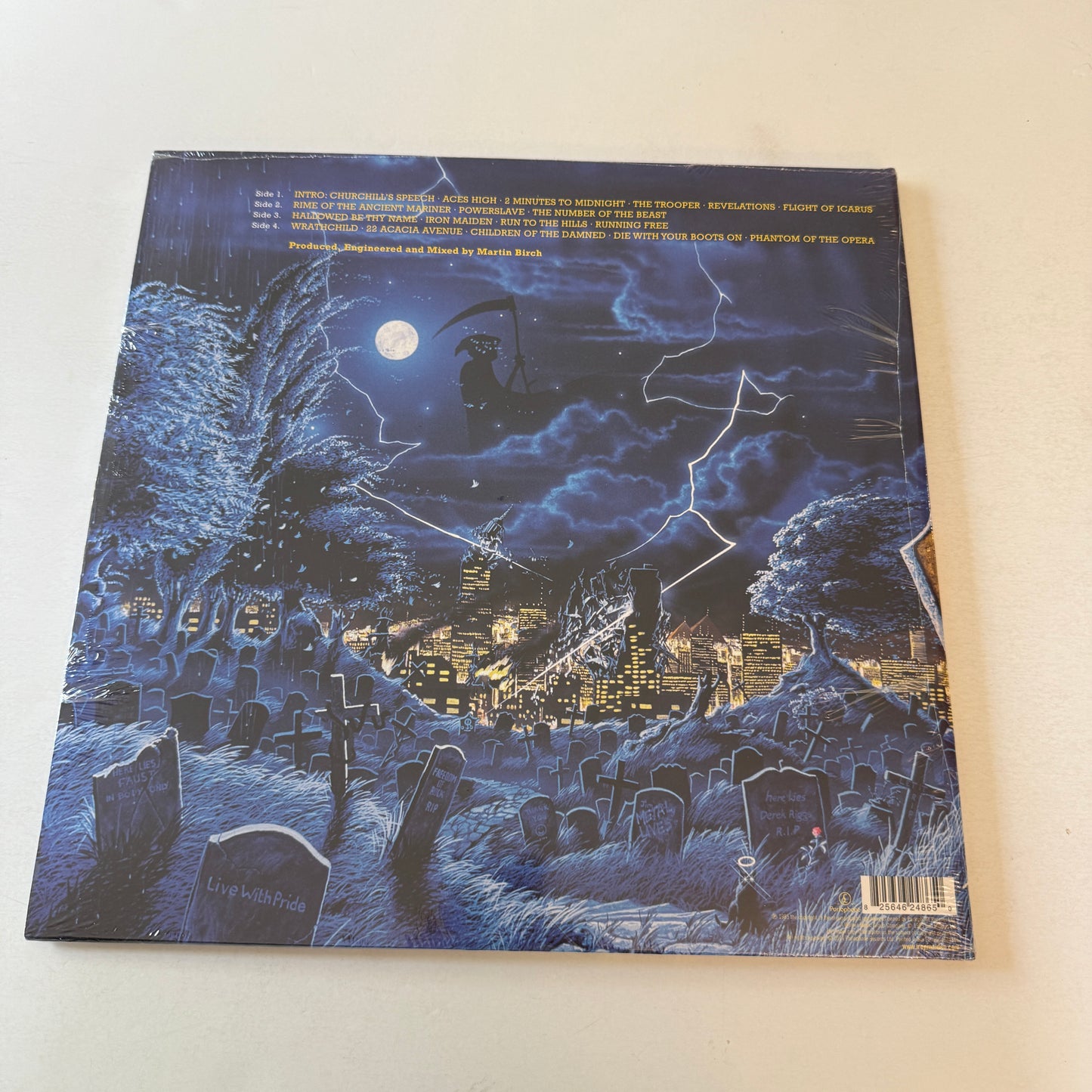 Iron Maiden Live After Death New Vinyl 2LP M\M
