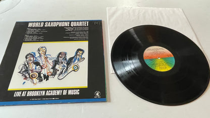 World Saxophone Quartet Live At Brooklyn Academy Of Music Used Vinyl LP VG+\VG+