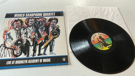 World Saxophone Quartet Live At Brooklyn Academy Of Music Used Vinyl LP VG+\VG+