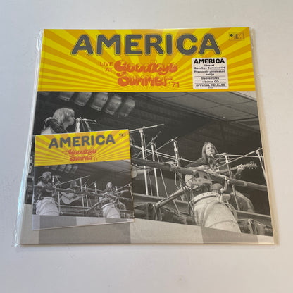 America Live At Goodbye Summer Festival ‚Äò71 New Vinyl LP M\M