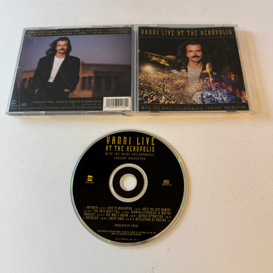 Yanni Live At The Acropolis Used CD VG+\VG