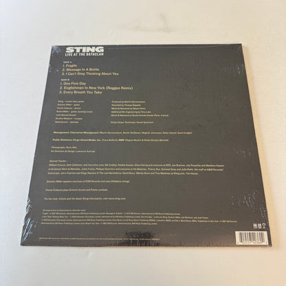 Sting Live At The Bataclan New Vinyl LP M\M
