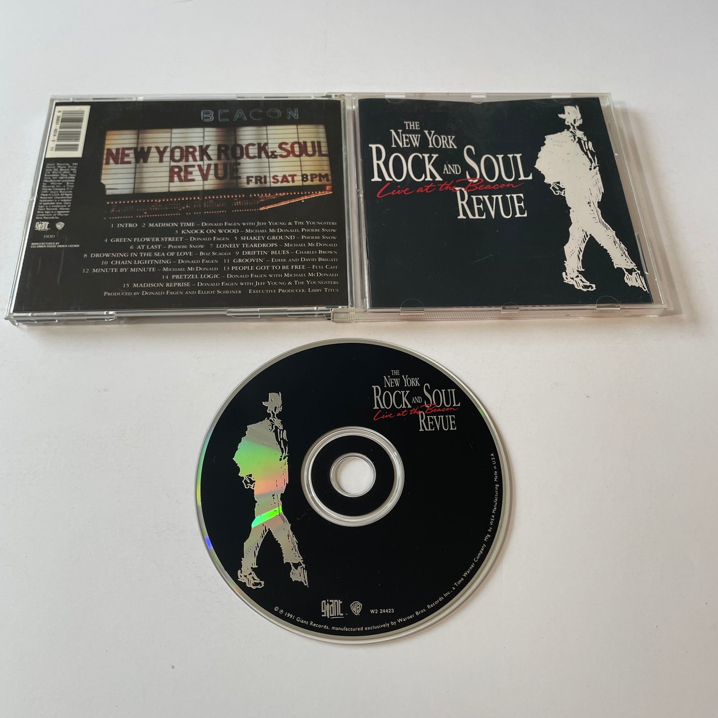 The New York Rock And Soul Revue Live At The Beacon Used CD VG+\VG+