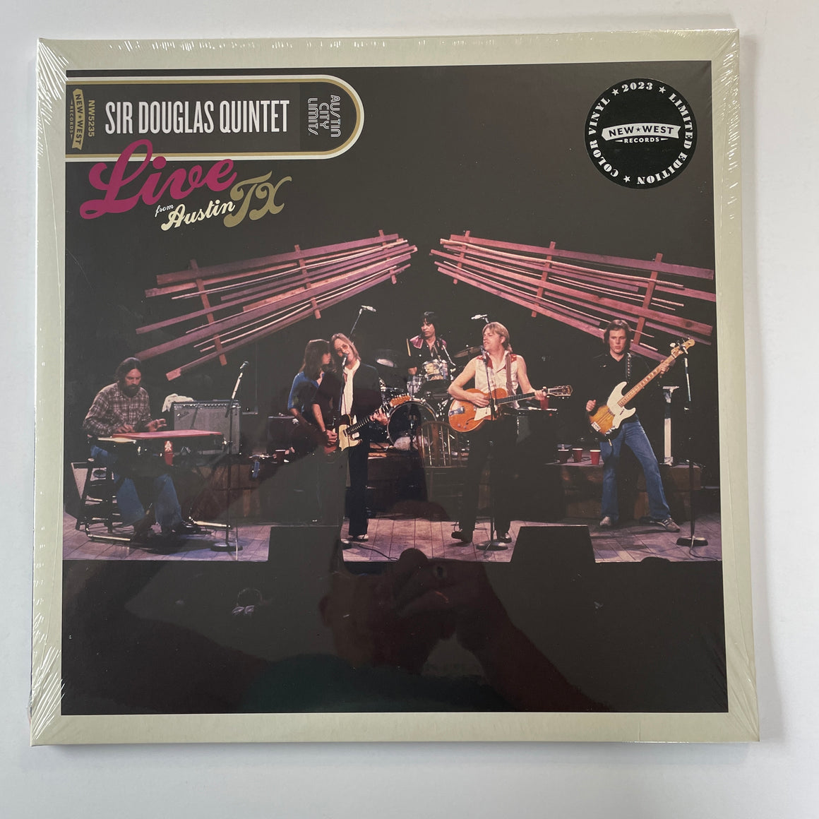 Sir Douglas Quintet Live From Austin TX New Colored Vinyl 2LP M\M
