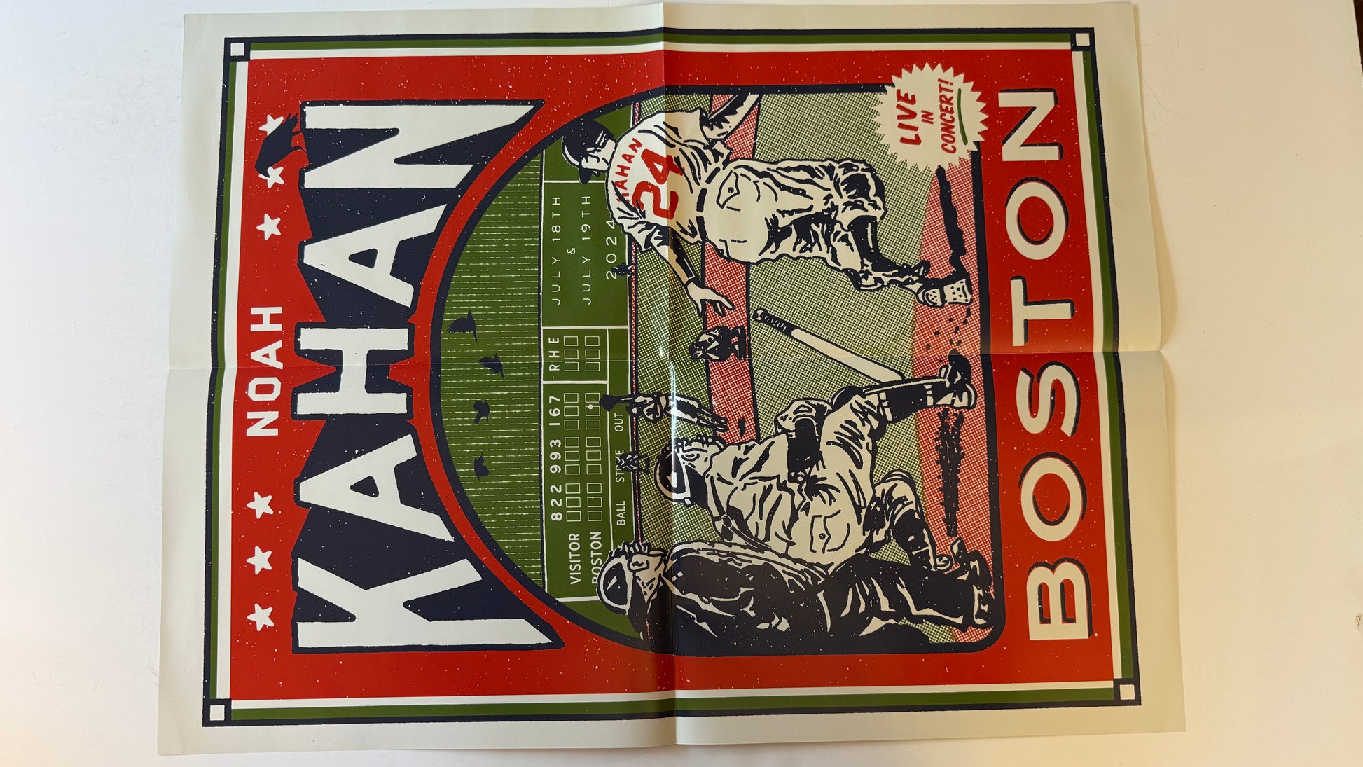 Noah Kahan Live From Fenway Park Used Colored Vinyl 2LP VG+\VG