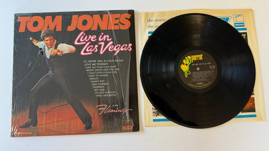 Tom Jones Live In Las Vegas Used Vinyl LP VG+\VG+