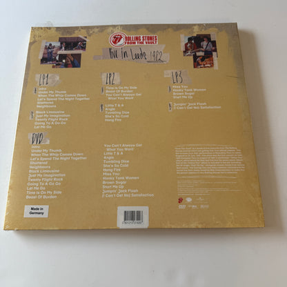The Rolling Stones Live In Leeds 1982 New Vinyl 3LP M\M