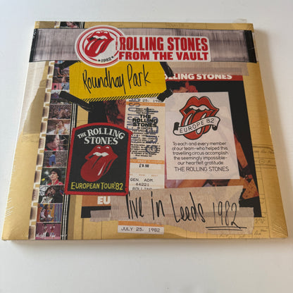 The Rolling Stones Live In Leeds 1982 New Vinyl 3LP M\M