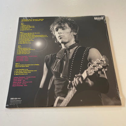 Johnny Thunders Live In Los Angeles 1987 New Vinyl 2LP M\M