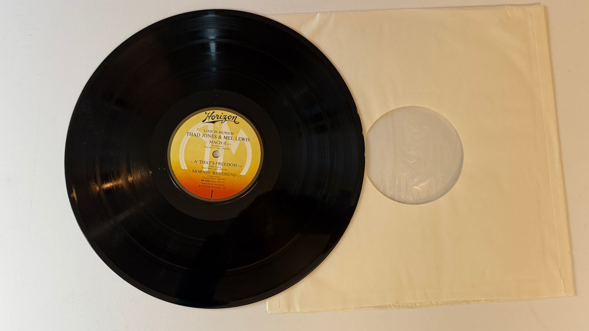 Thad Jones & Mel Lewis Live In Munich Used Vinyl LP VG+\VG