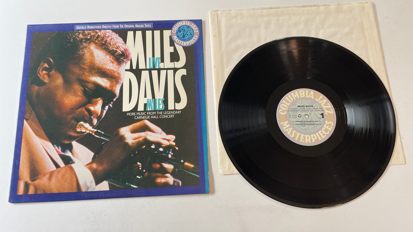 Miles Davis Live Miles: More Music From The Legendary Carnegie Hall Concert Used Vinyl LP VG+\VG+