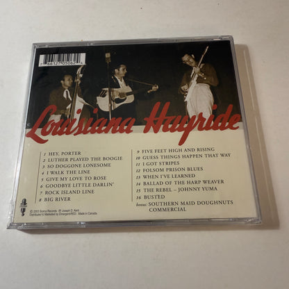 Johnny Cash Live Recordings From The Louisiana Hayride New Sealed CD M\M