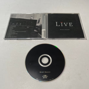Live Secret Samadhi Used CD VG+\VG+