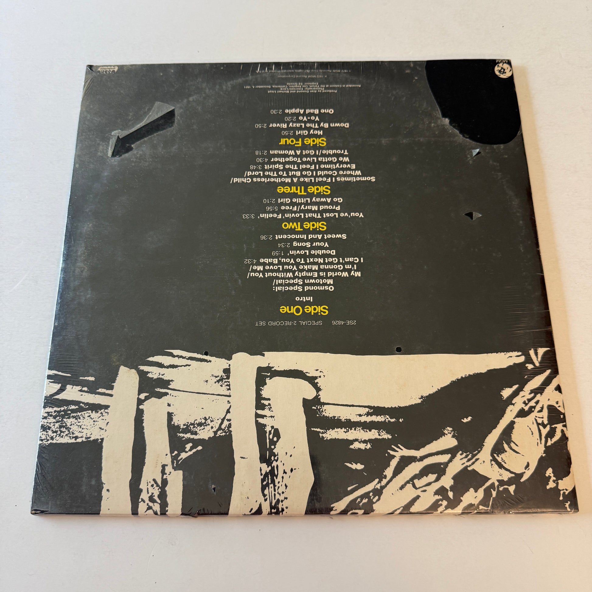 The Osmonds Live Used Vinyl 2LP VG\VG+