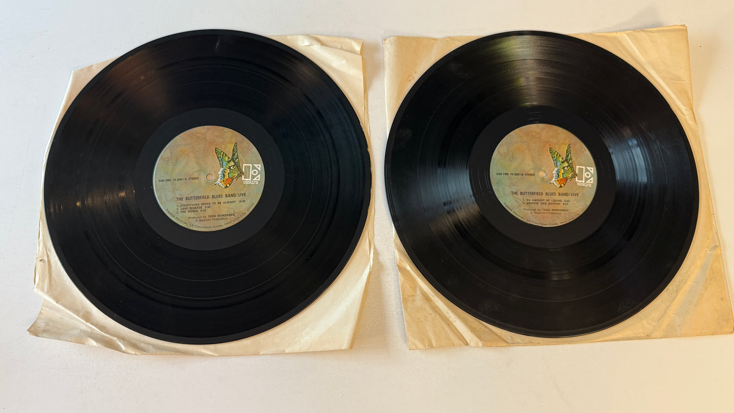 The Paul Butterfield Blues Band Live Used Vinyl 2LP VG+\VG