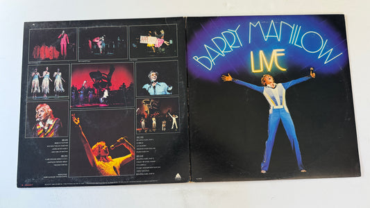 Barry Manilow Live Used Vinyl 2LP VG+\VG
