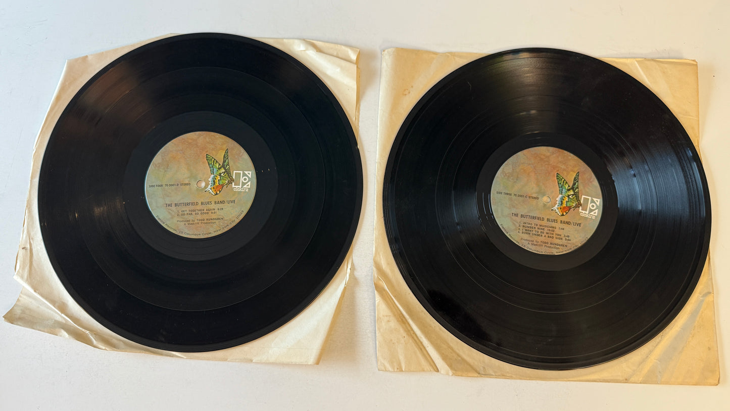 The Paul Butterfield Blues Band Live Used Vinyl 2LP VG+\VG