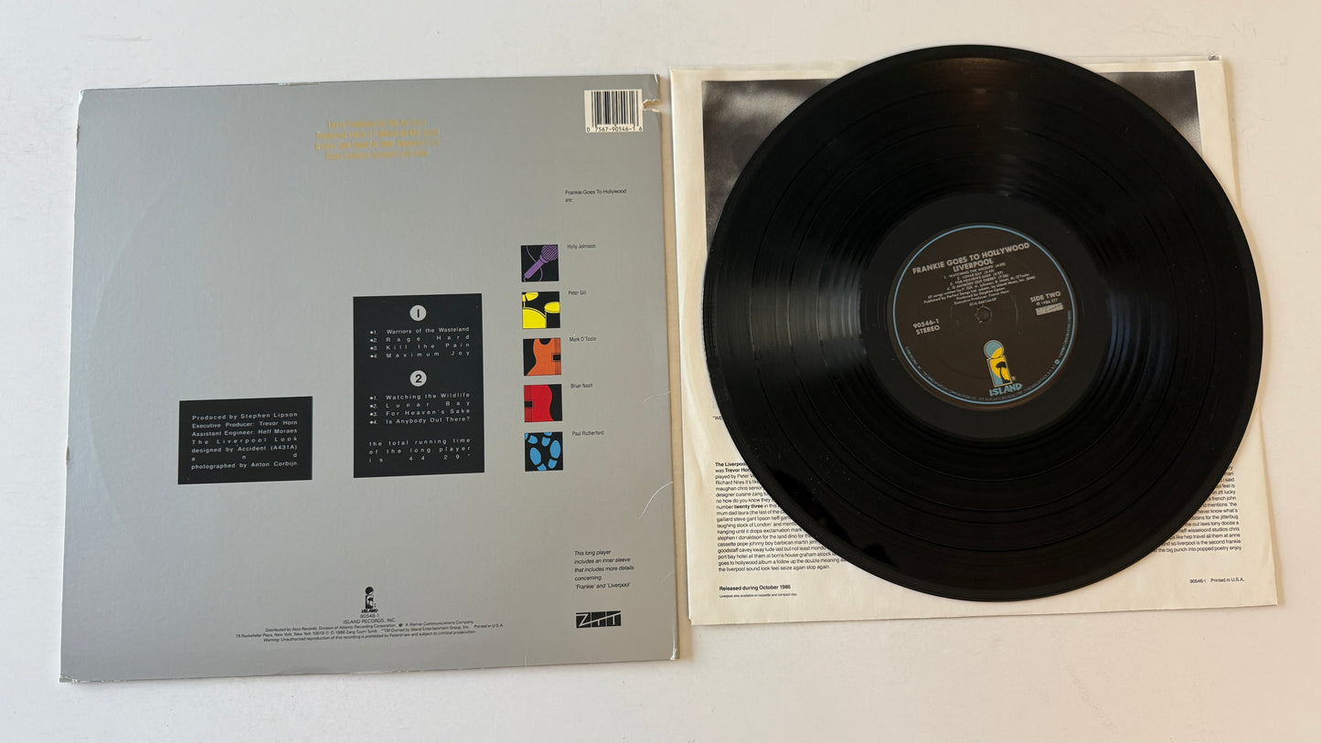Frankie Goes To Hollywood Liverpool Used Vinyl LP VG+\VG