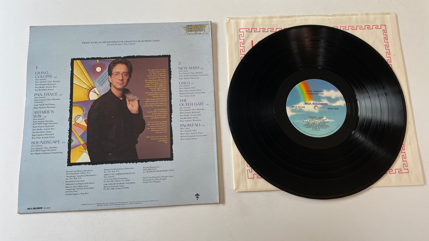 Dave Samuels Living Colors Used Vinyl LP VG+\VG