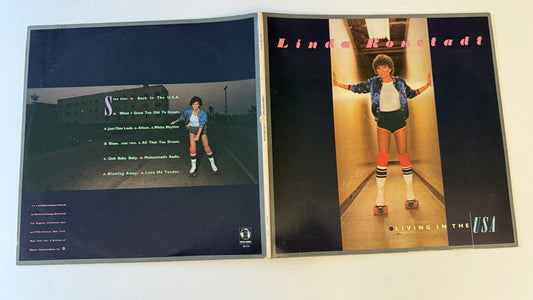 Linda Ronstadt Living In The USA Used Vinyl LP VG+\VG