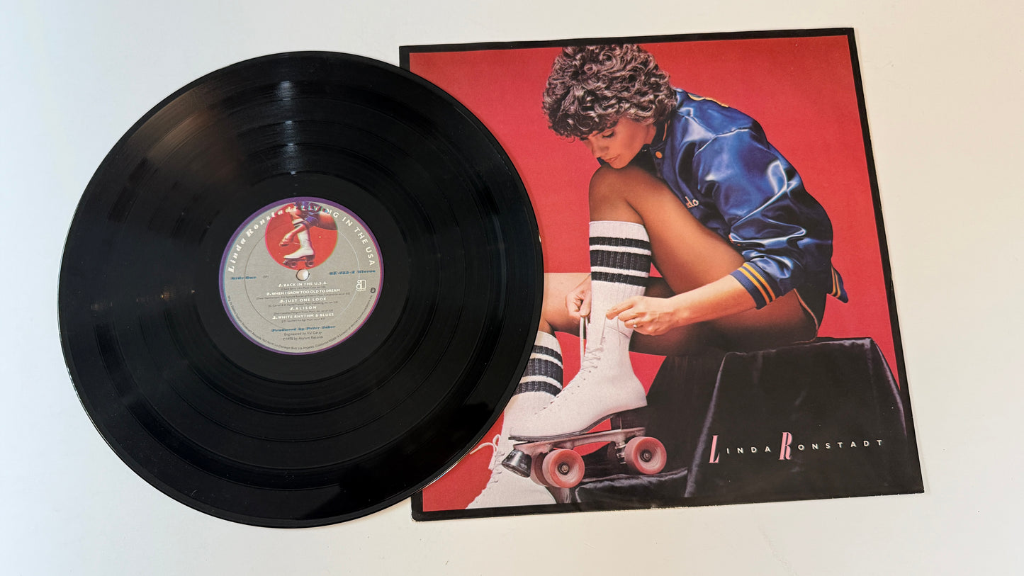 Linda Ronstadt Living In The USA Used Vinyl LP VG+\VG