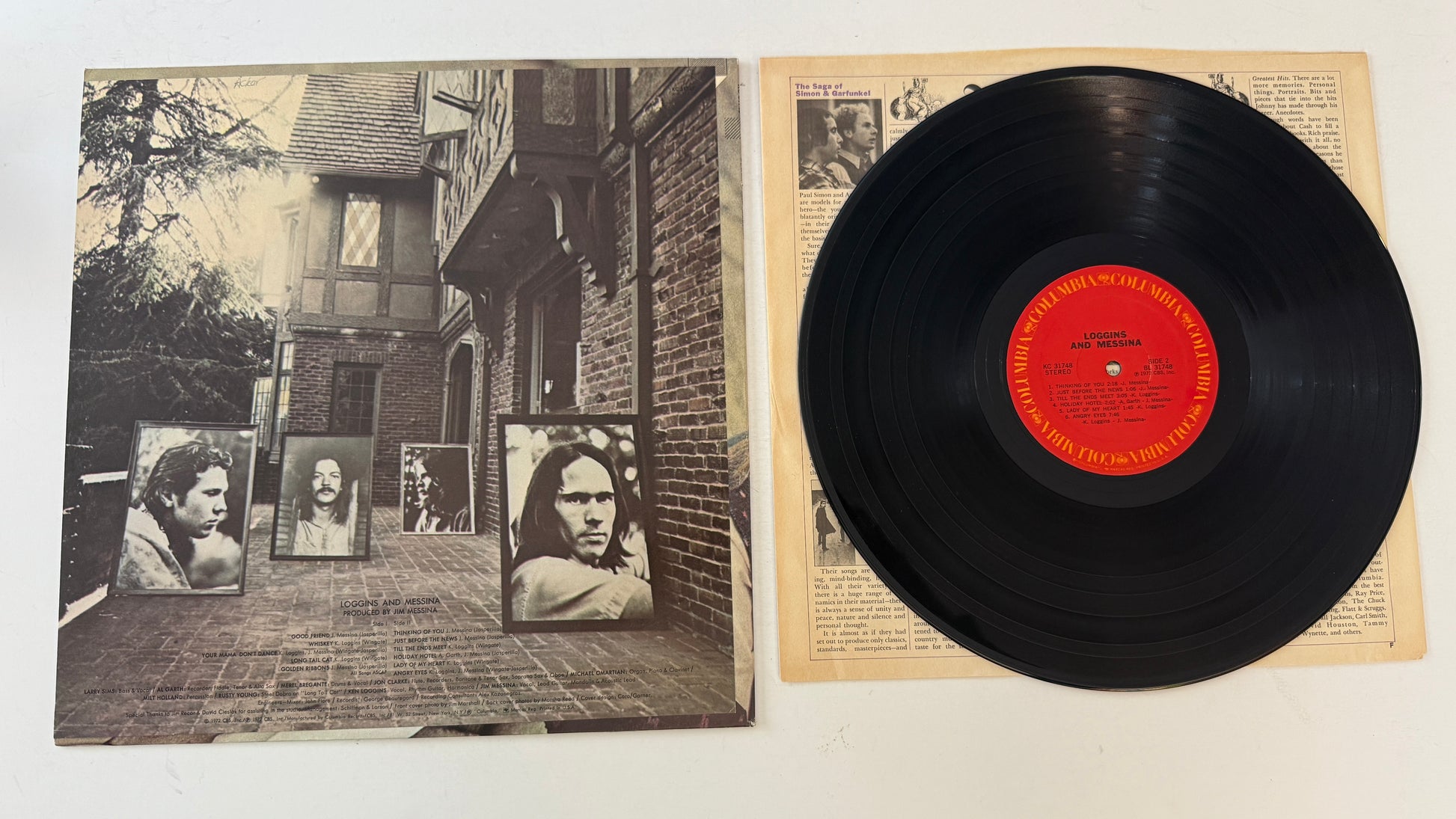 Loggins And Messina Loggins And Messina Used Vinyl LP VG+\VG+