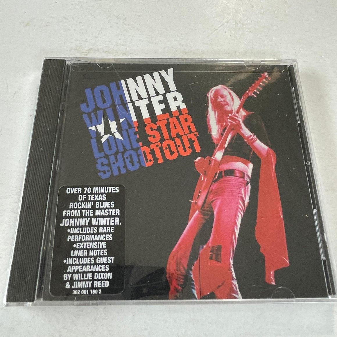 Johnny Winter Lone Star Shootout New Sealed CD M\VG+