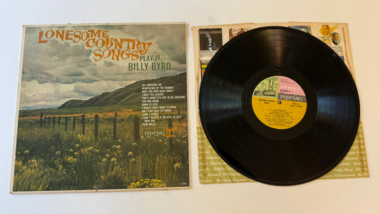 Billy Byrd Lonesome Country Songs Used Vinyl LP VG\G+