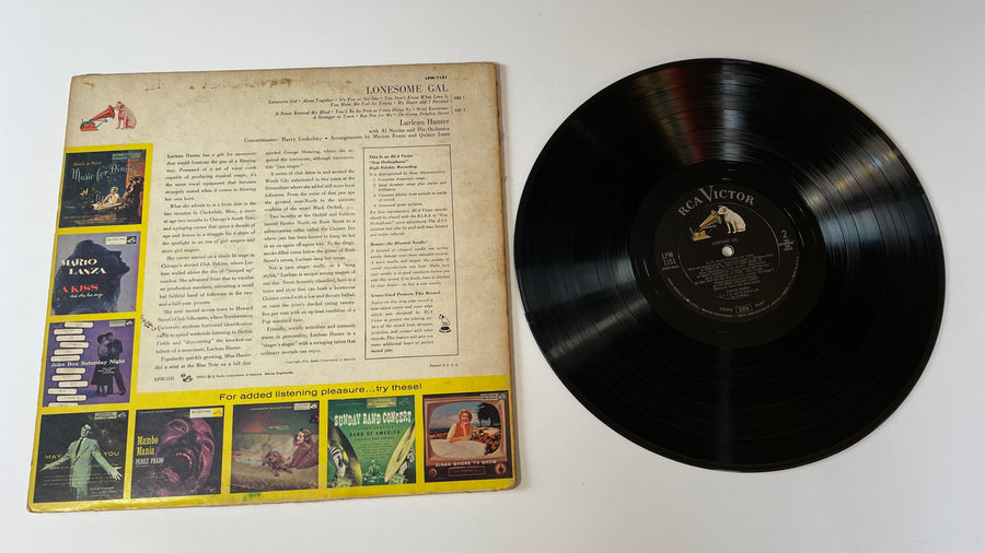 Lurlean Hunter Lonesome Gal Used Vinyl LP VG+\VG