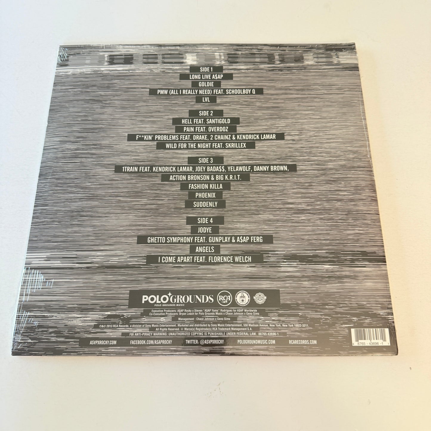 ASAP Rocky Long.Live.A$AP New Colored Vinyl 2LP M\M