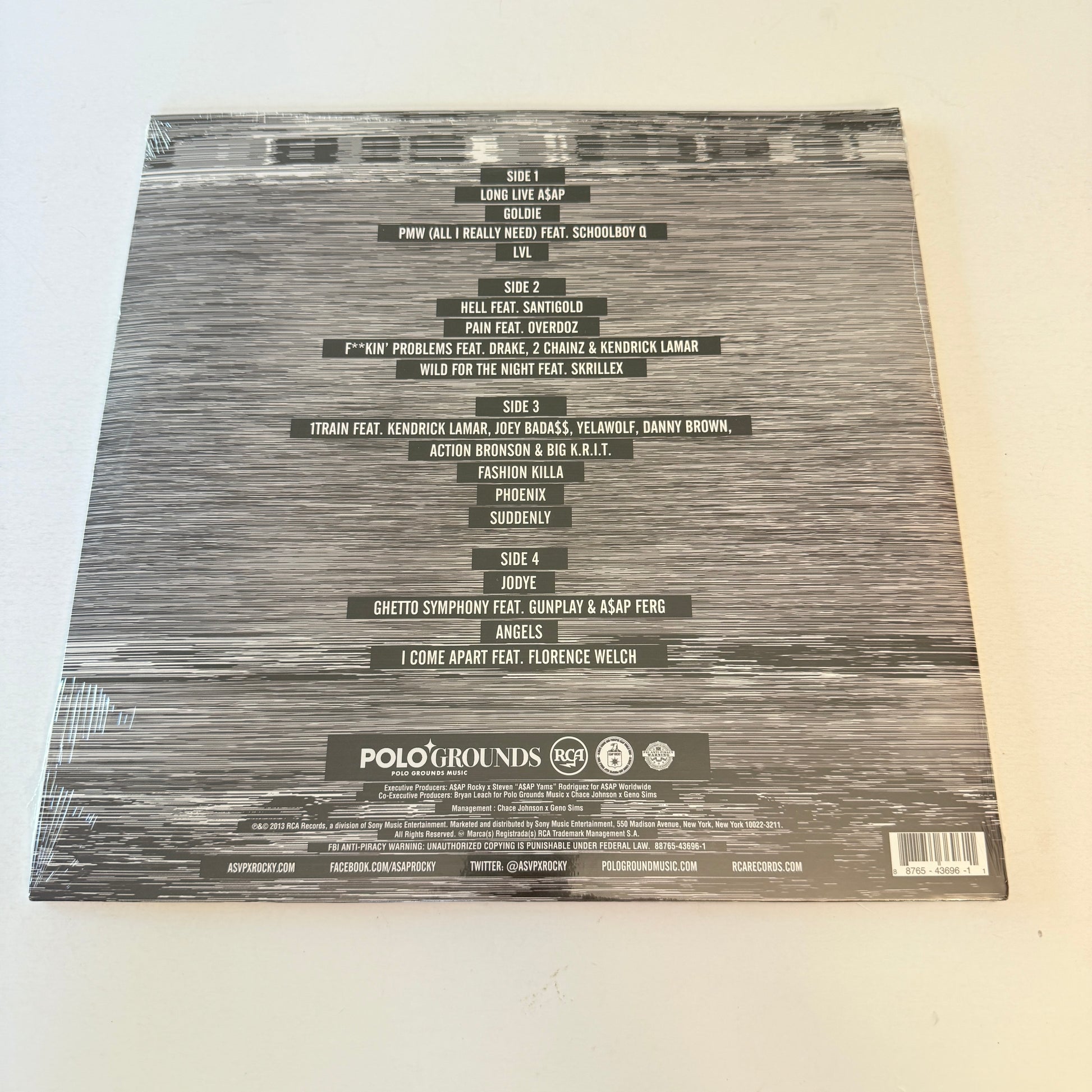 ASAP Rocky Long.Live.A$AP New Colored Vinyl 2LP M\M
