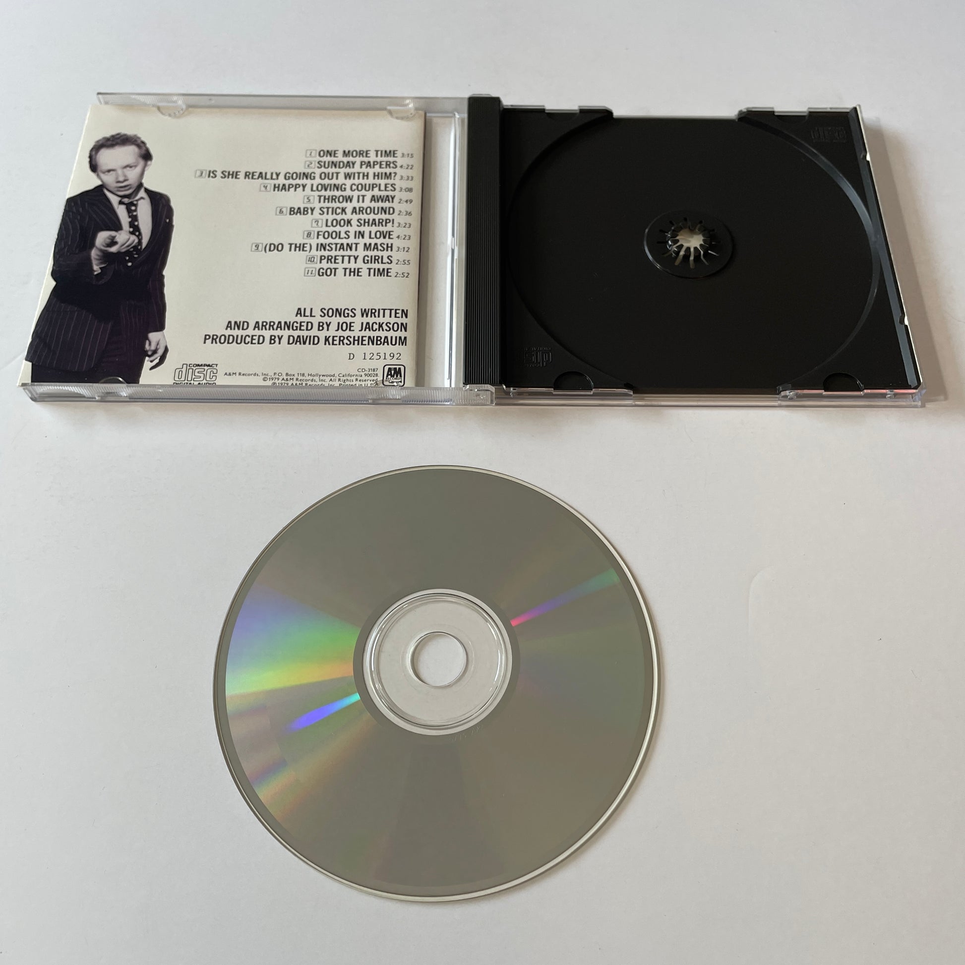 Joe Jackson Look Sharp! Used CD VG+\VG