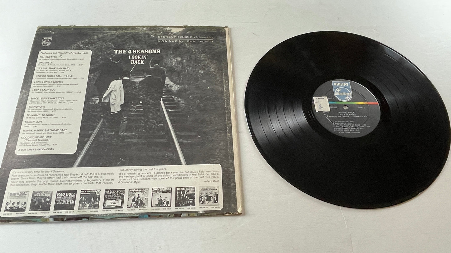 The Four Seasons Lookin' Back Used Vinyl LP VG+\G+