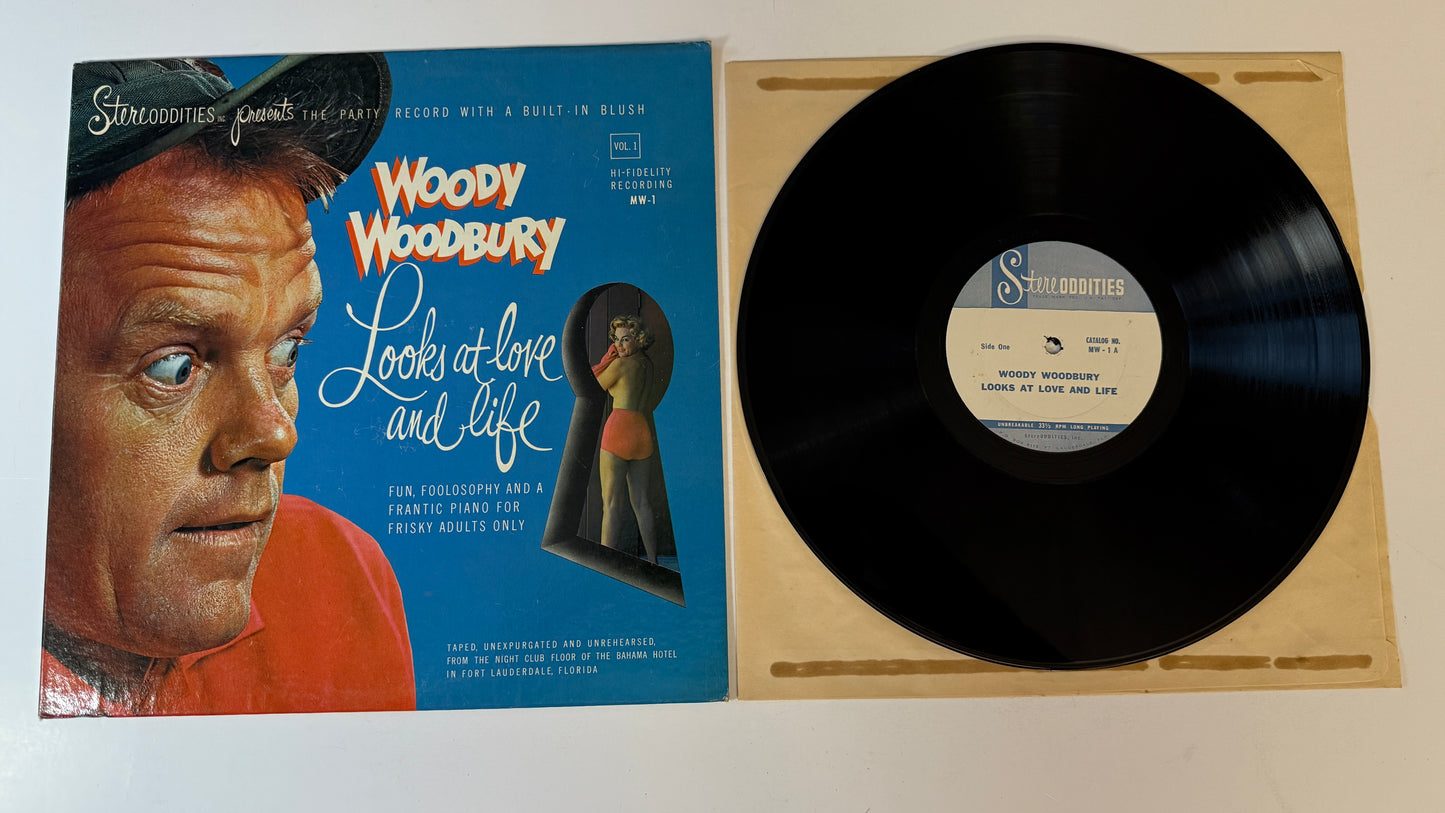 Woody Woodbury Looks At Love And Life Used Vinyl LP VG+\VG