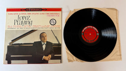 Vincent Lopez And His Orchestra Lopez Playing Used Vinyl LP VG+\VG+