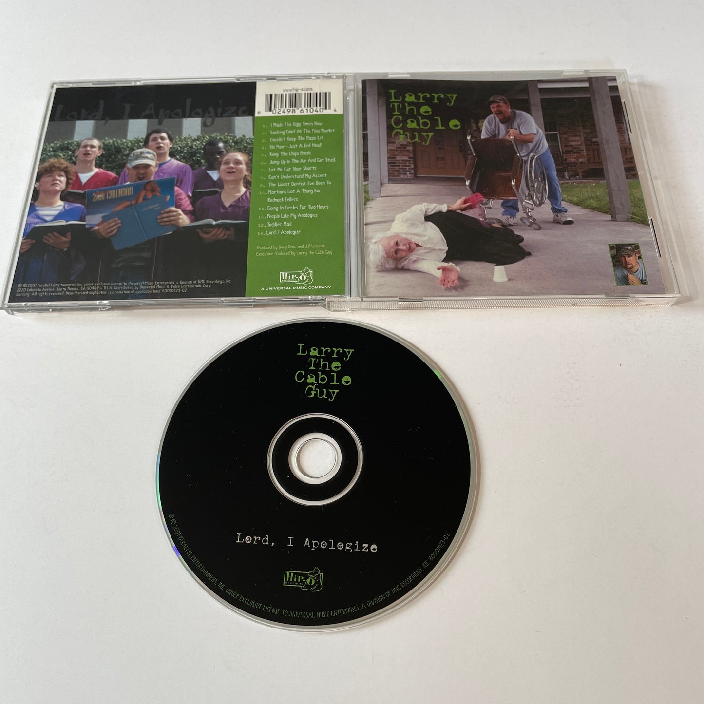 Larry The Cable Guy Lord, I Apologize Used CD VG+\VG+