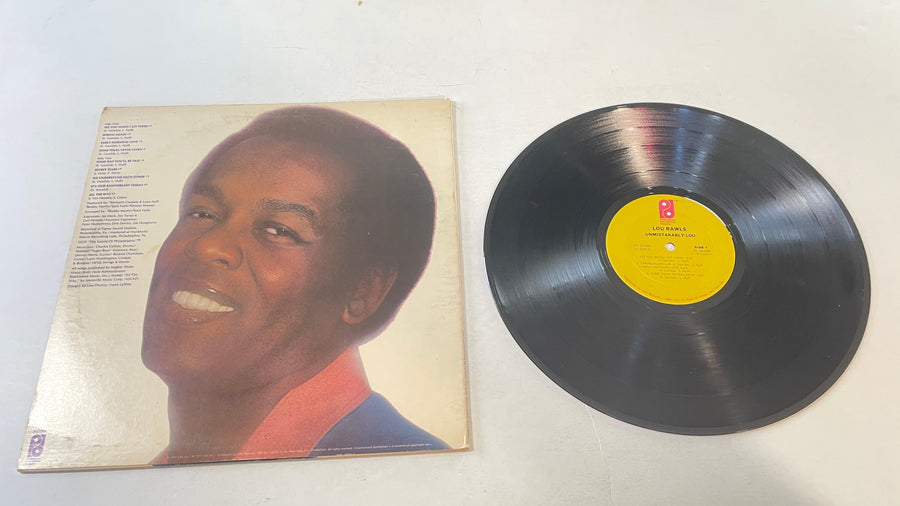 Lou Rawls Unmistakably Lou Used Vinyl LP VG+\VG