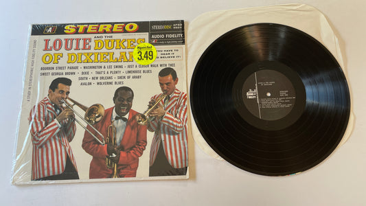 Louis Armstrong Louie And The Dukes Of Dixieland Used Vinyl LP VG+\VG+