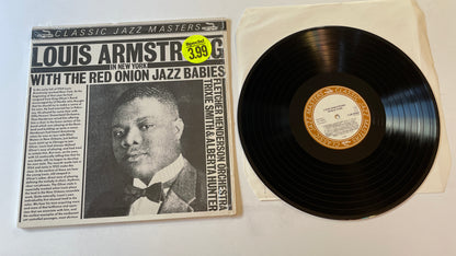 Louis Armstrong Louis Armstrong In New York With The Red Onion Jazz Babies Used Vinyl LP VG+\VG+